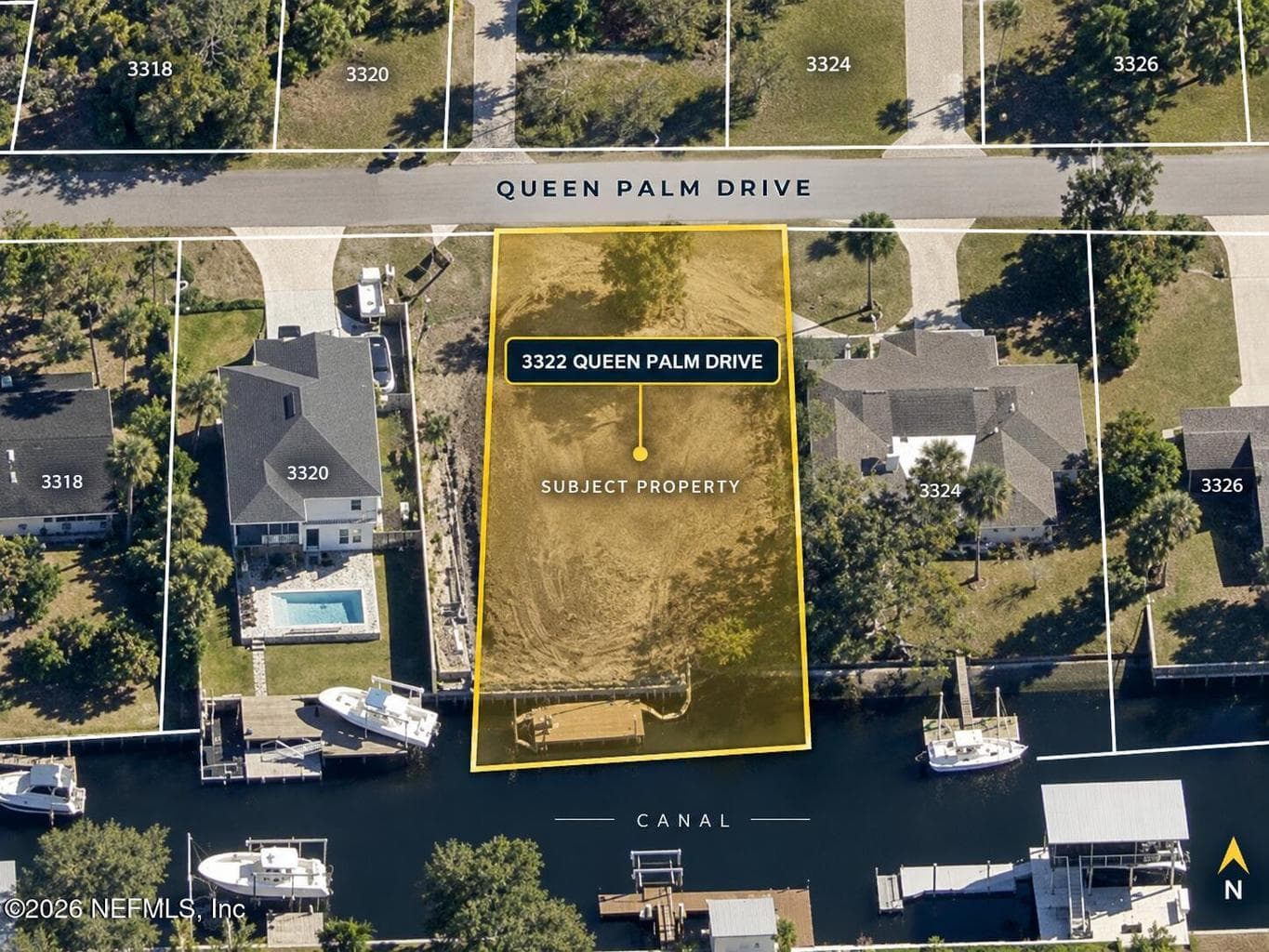 3322 QUEEN PALM Drive, Jacksonville Beach, FL 32250